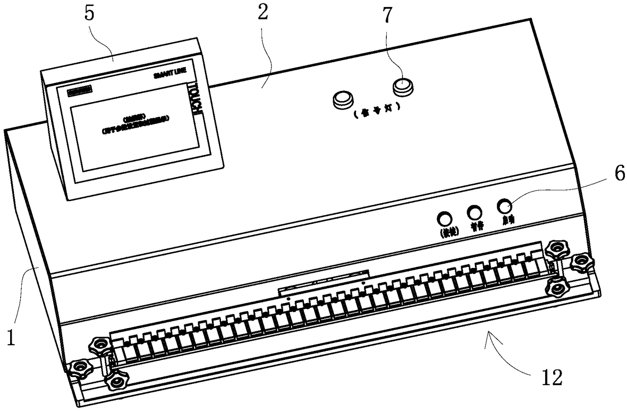 Breaker press-pull testing stand and test method thereof