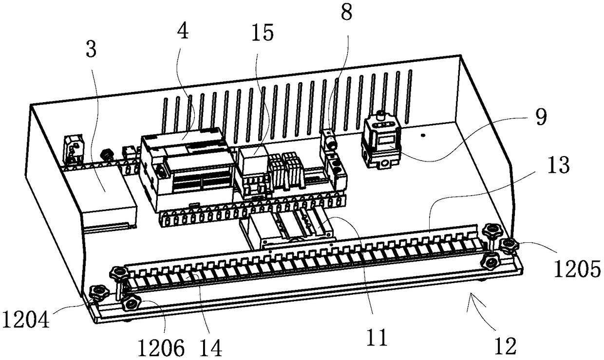 Breaker press-pull testing stand and test method thereof