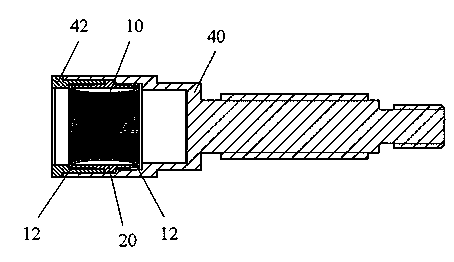 Electric connector and jack contact piece of rotating hyperboloid bus set densely-wound wire spring structure