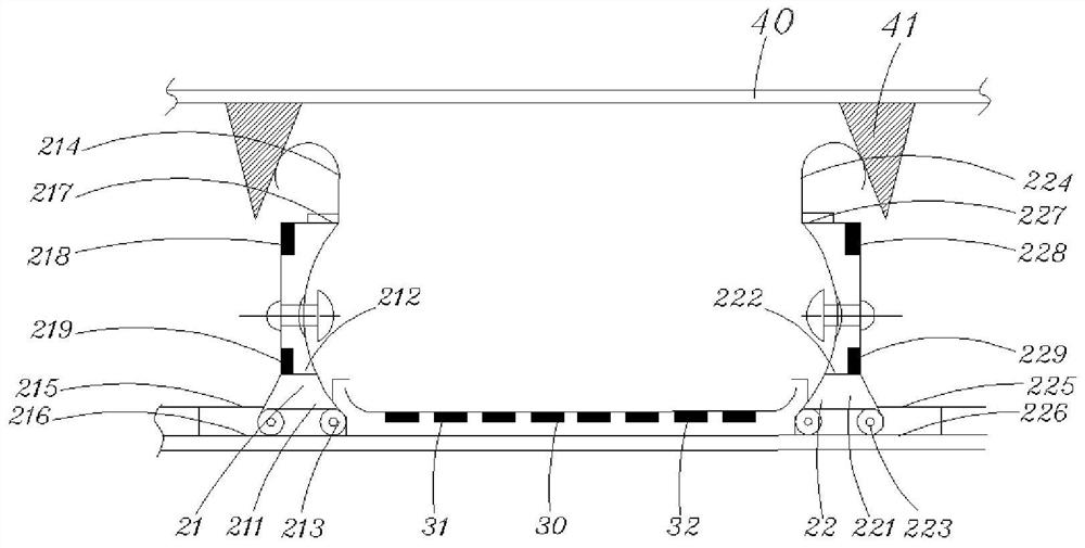 A cylindrical battery connection seat