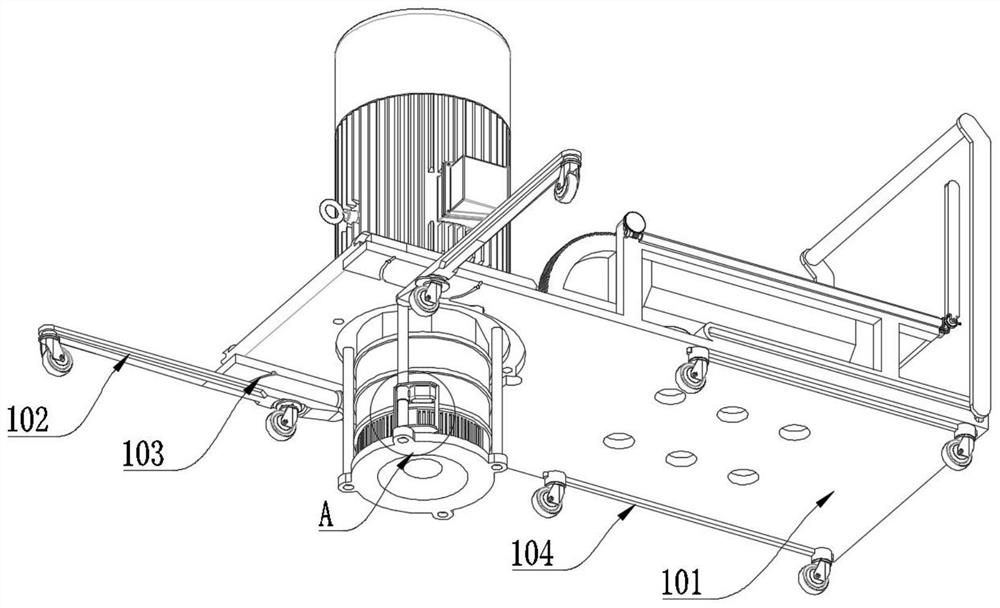 Portable centrifugal vertical water pump