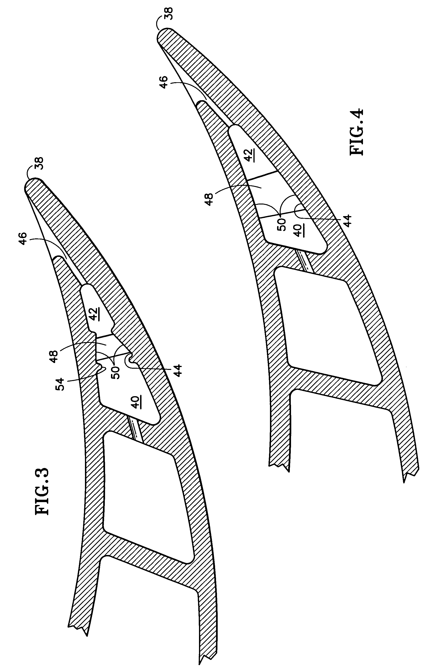 Rotor blade with a stick damper