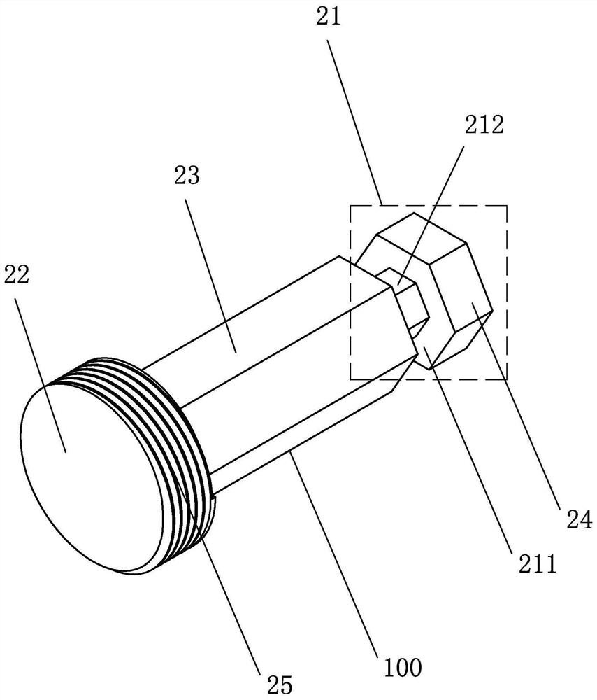 Self-leveling dry hanging assembly and mounting method thereof