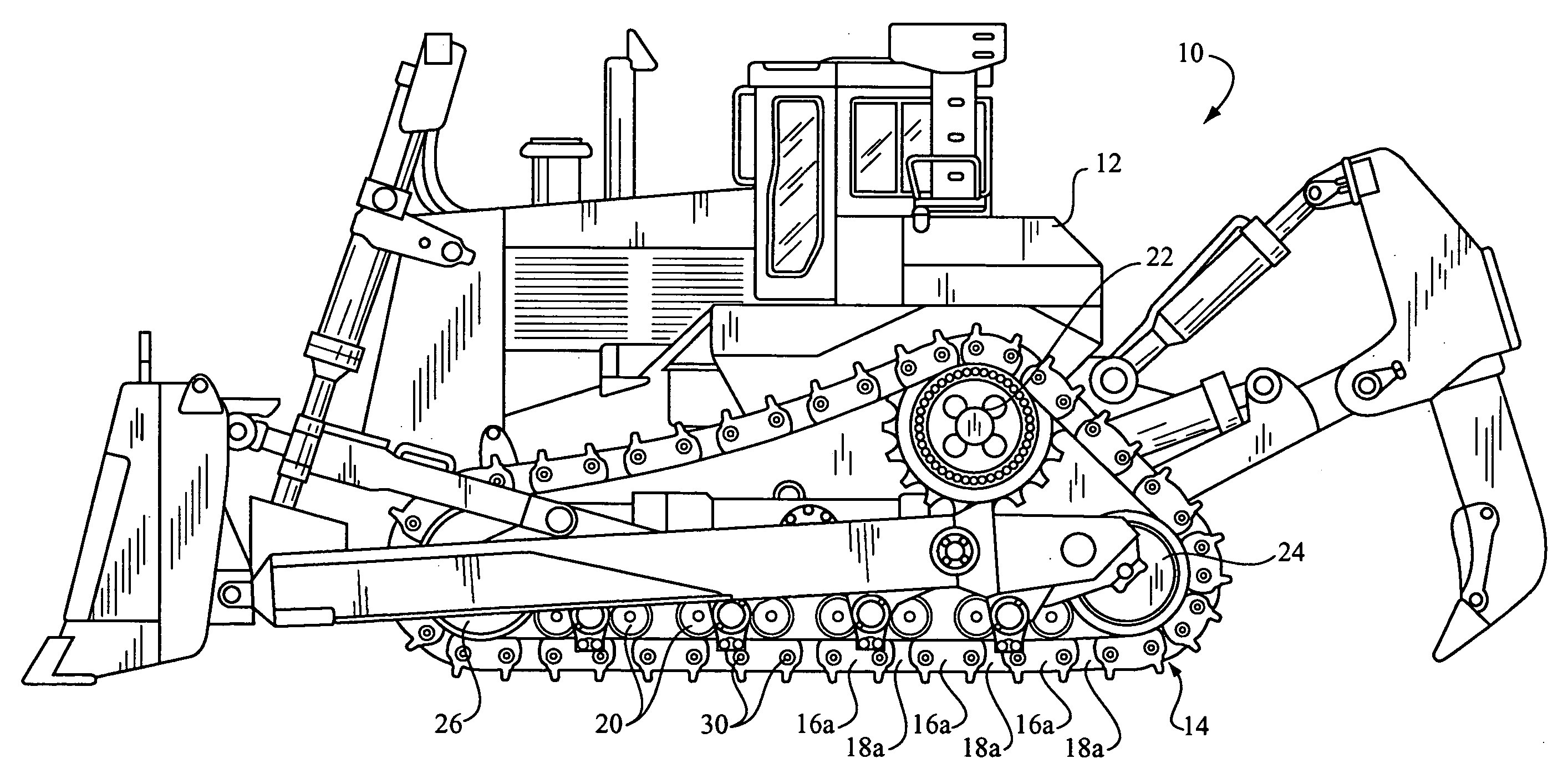 Bolt together machine track and method