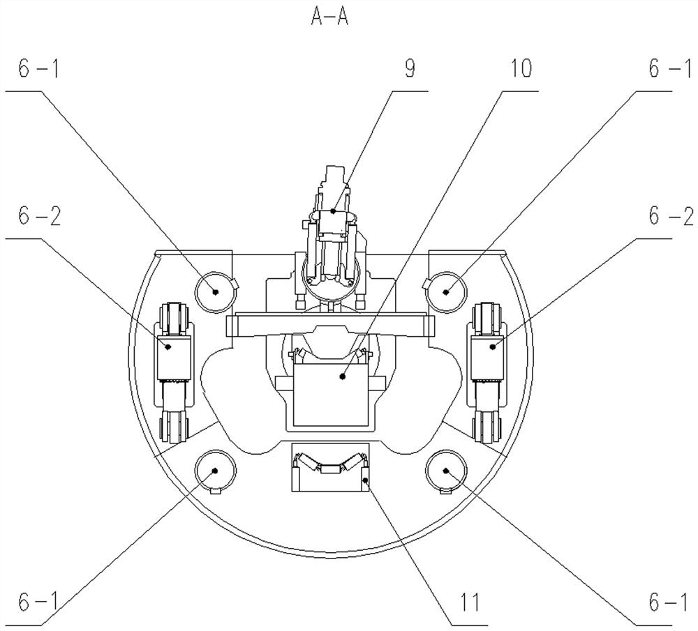 Open-shield dual-mode small-turning-radius TBM (Tunnel Boring Machine)