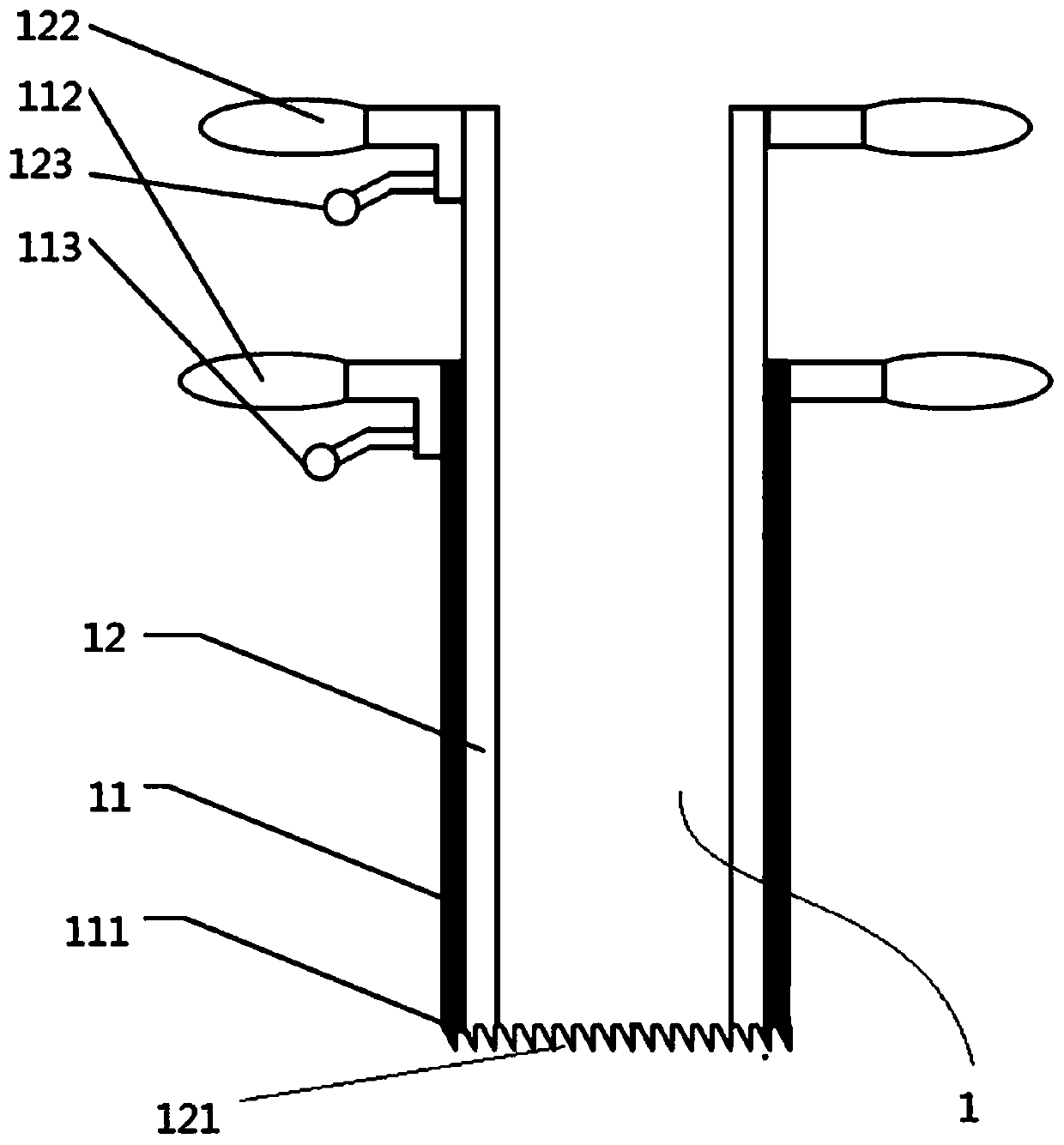 Planting set for arid and rainless zones and application thereof