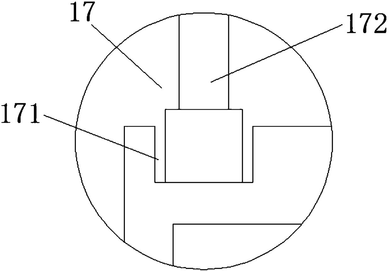 Drilling device for mine tunnel and with function of conveniently adjusting position and angle