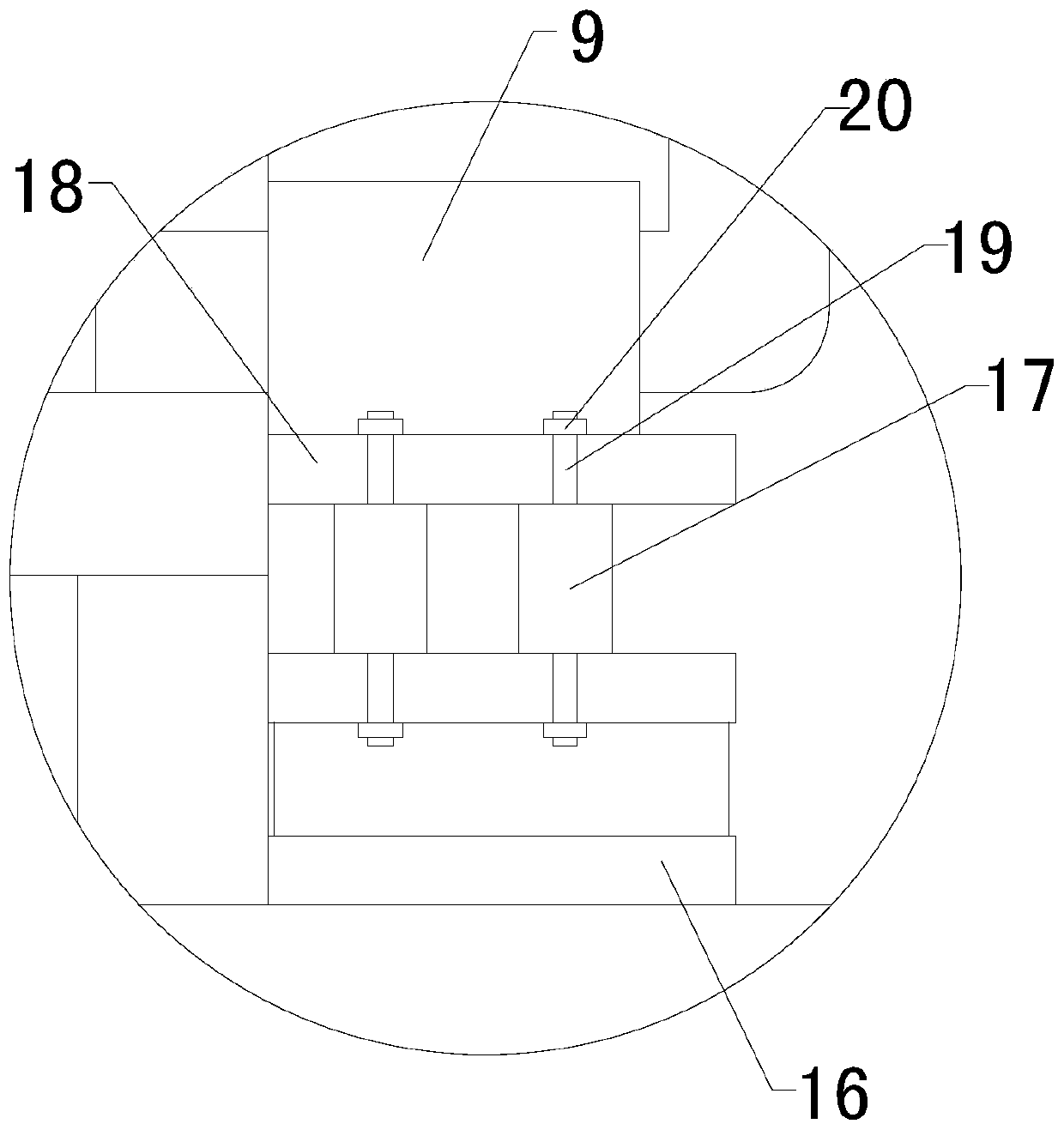 Intelligently-controlled electrodialysis treatment apparatus for electroplating wastewater