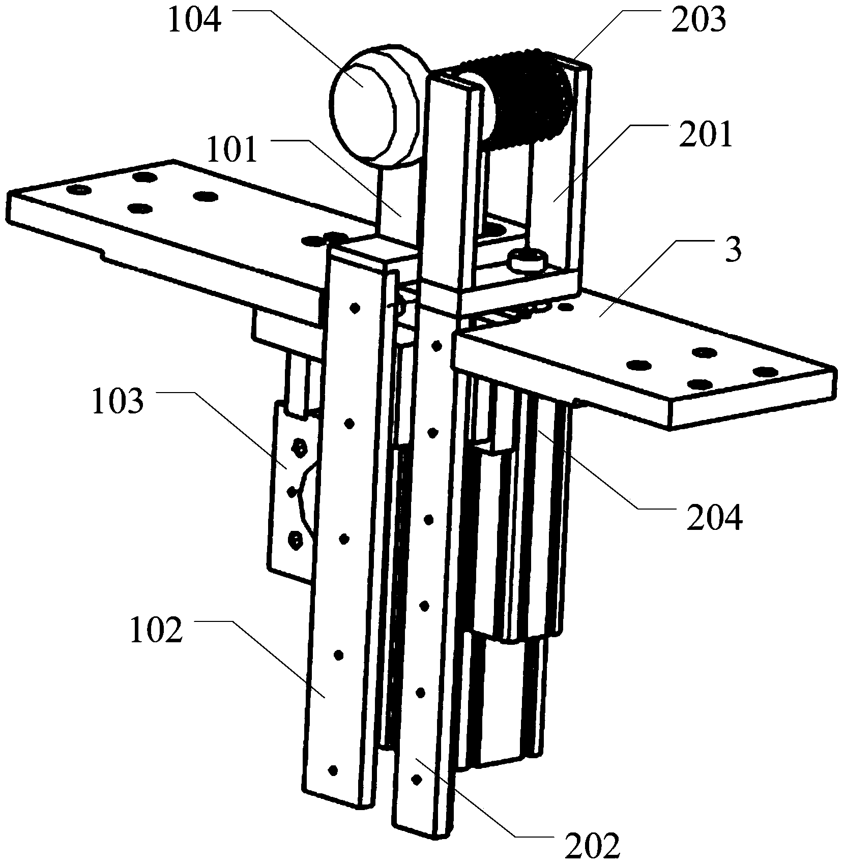 Automatic pressing system for components of tire forming machine