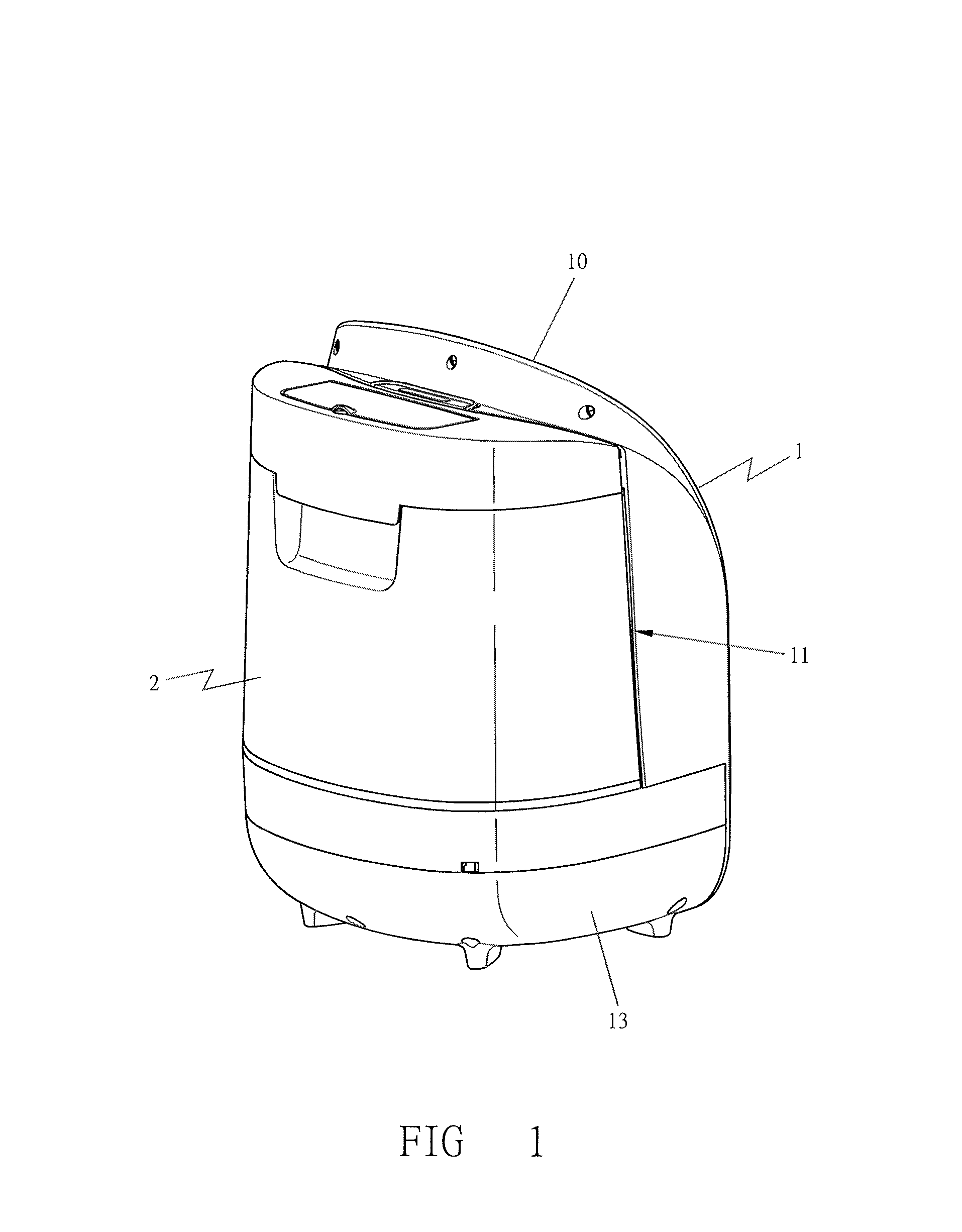 Float switch of a humidifier