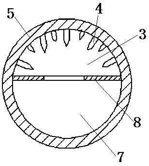 Reverse circulation sand washing device