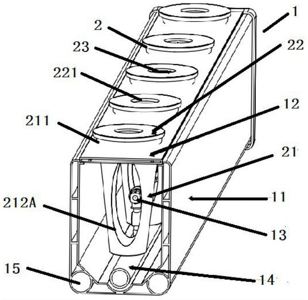 Portable vegetable and fruit growth system