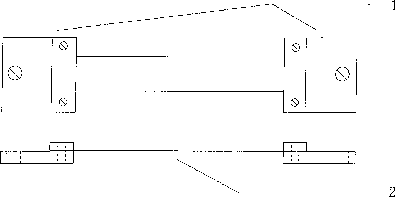 Heating method for preparing metal substrate film