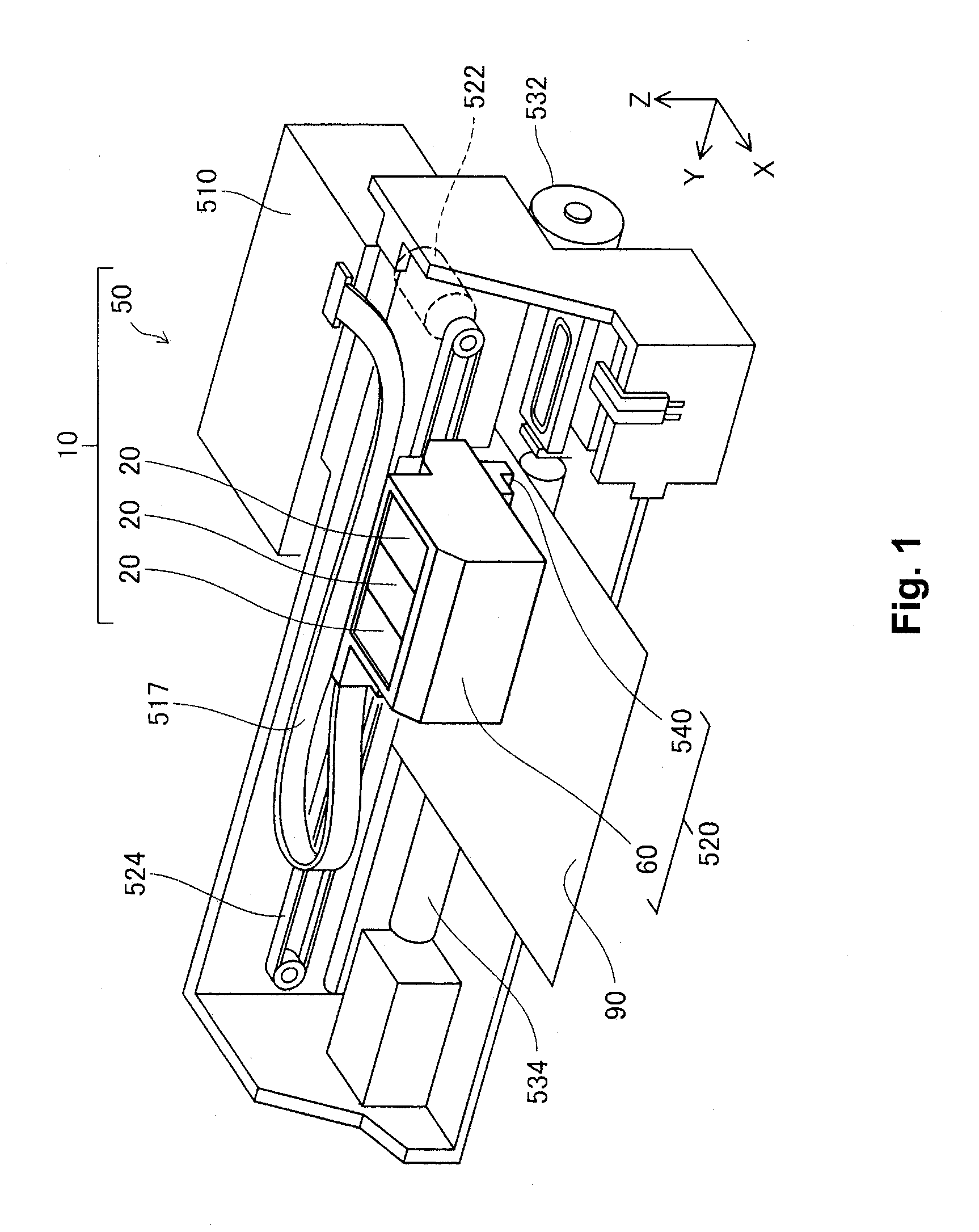 Printing material supply system and cartridge