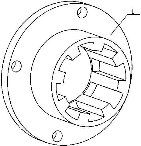 Variable hydraulic damping torsion vibration reduction device