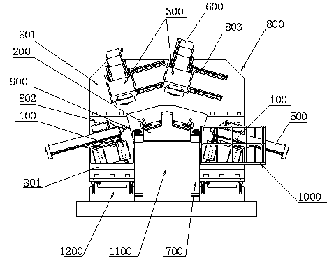 Multidimensional numerical control high speed drilling machine