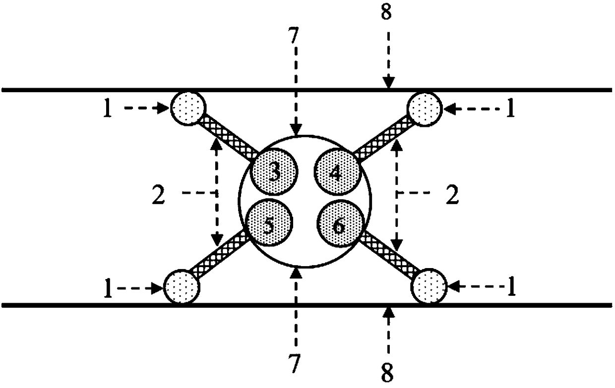 Auscultation ball type gas pipeline leakage detection device and method