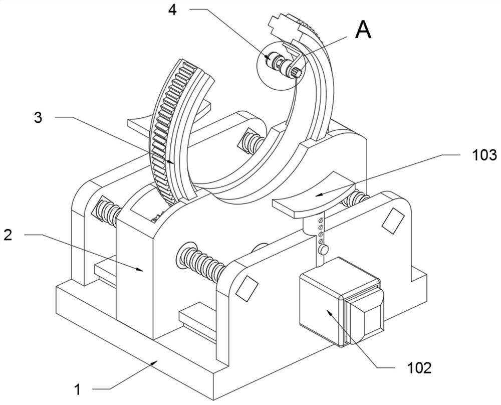 Bandage quick dressing change auxiliary device for medical care