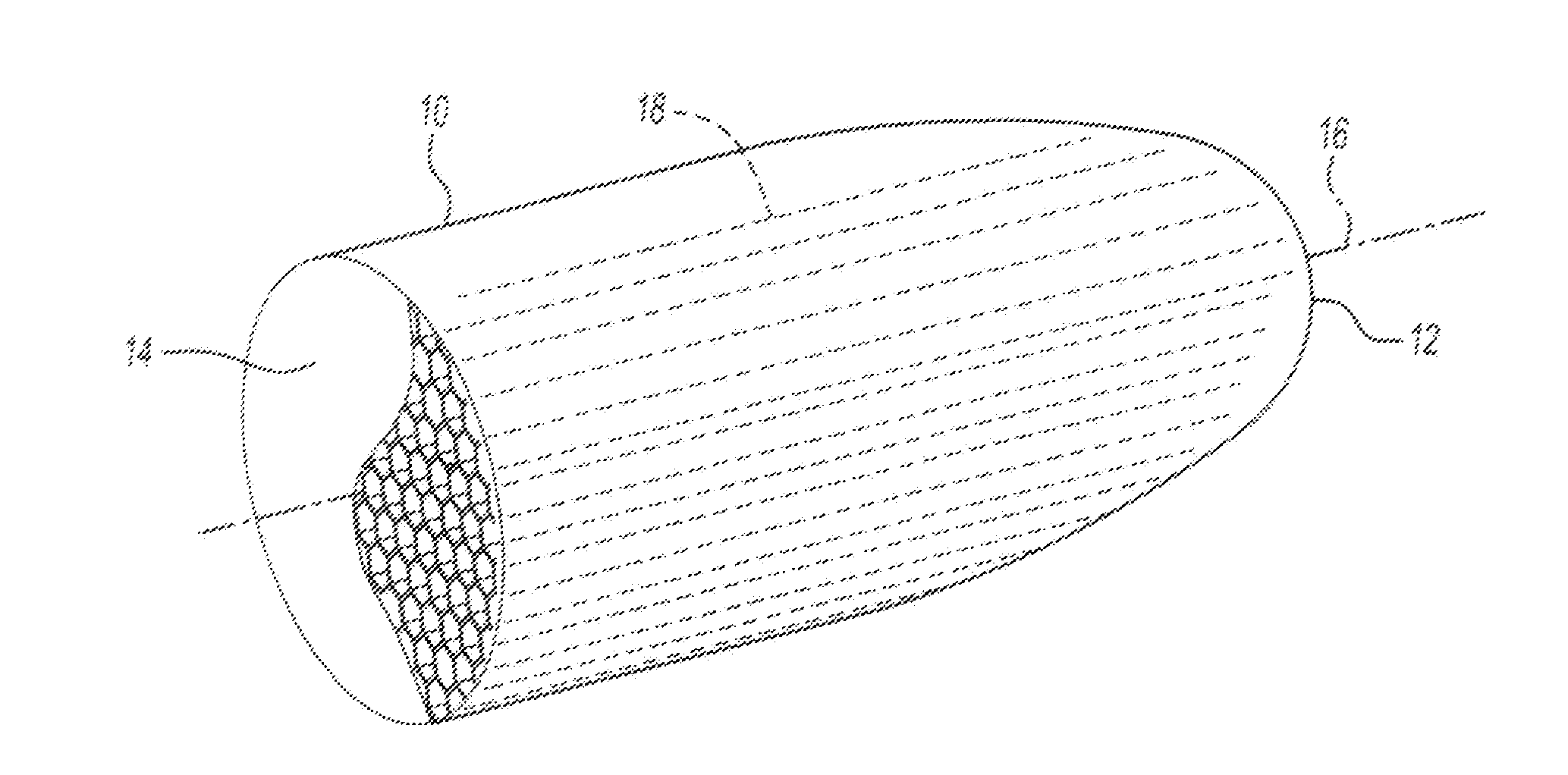 Internal reinforcement and confinement structure for warheads