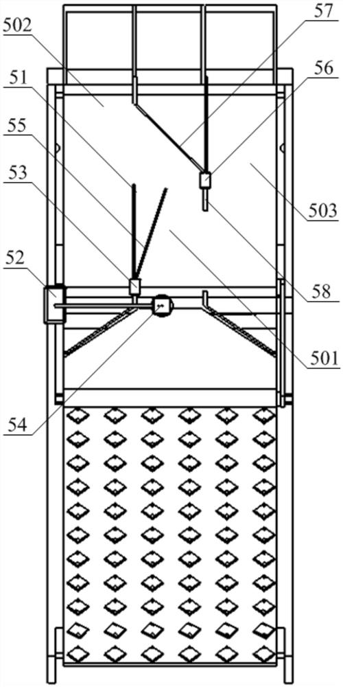 Water surface garbage collecting and classifying device and method based on machine vision