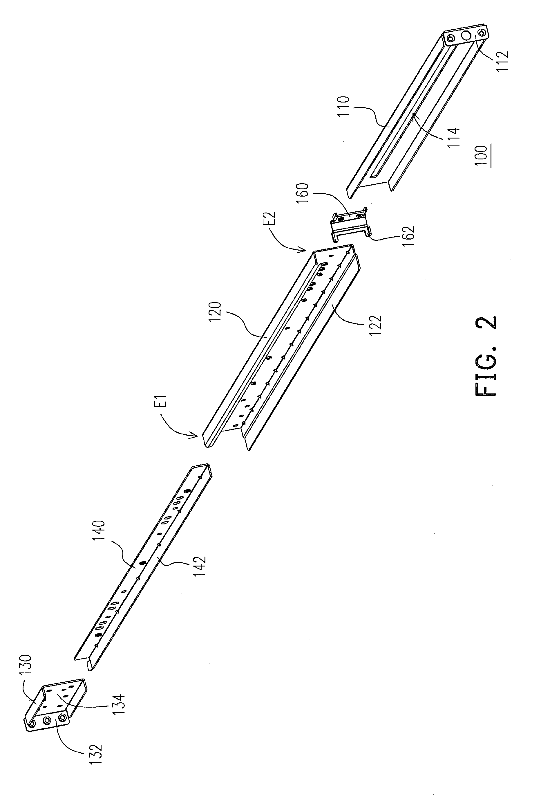 Slide rail structure