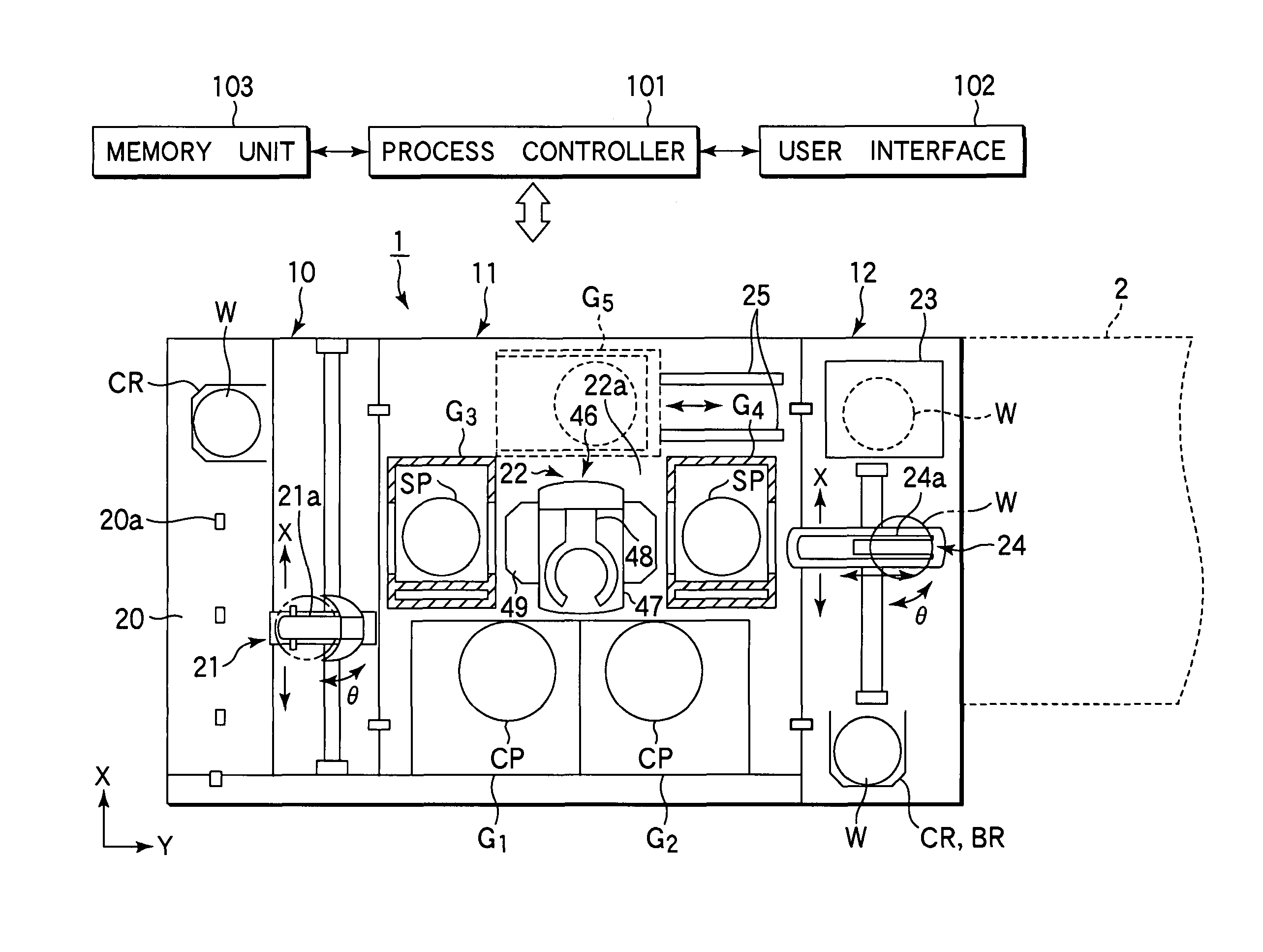 Rinse method and developing apparatus