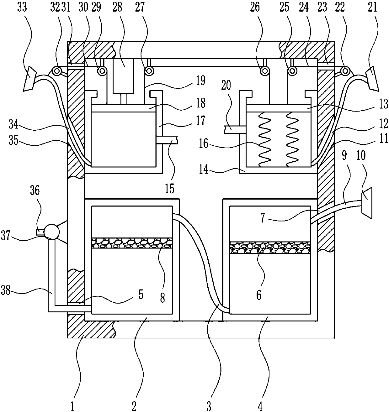 Multi-mode intelligent dust removing system