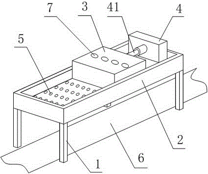 Auxiliary rubbing and screening machine for compression production of round-flat slitters