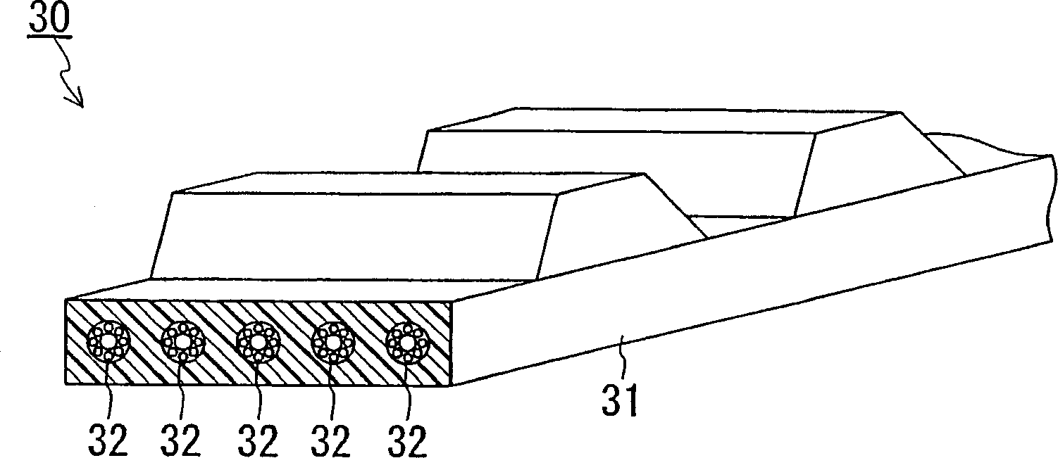 Reinforcing cord for reinforcing rubber and rubber product using the same