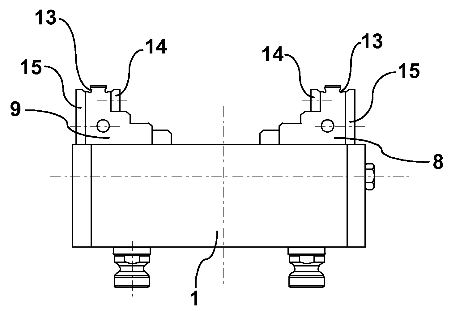 Self-centering chuck