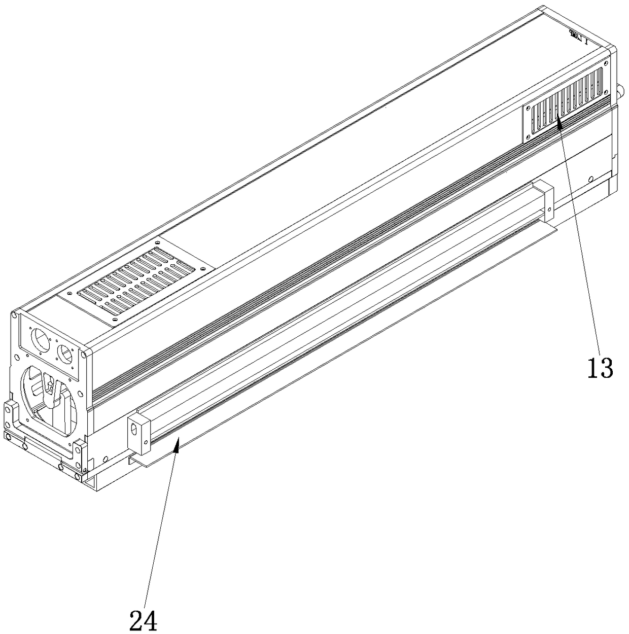 Energy-saving heat radiation UV mercury lamp box