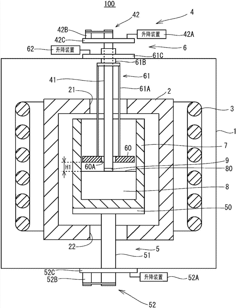 SiC single crystal production method and SiC single crystal production device