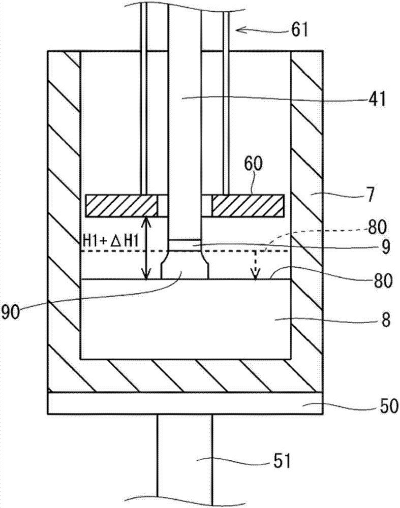 SiC single crystal production method and SiC single crystal production device