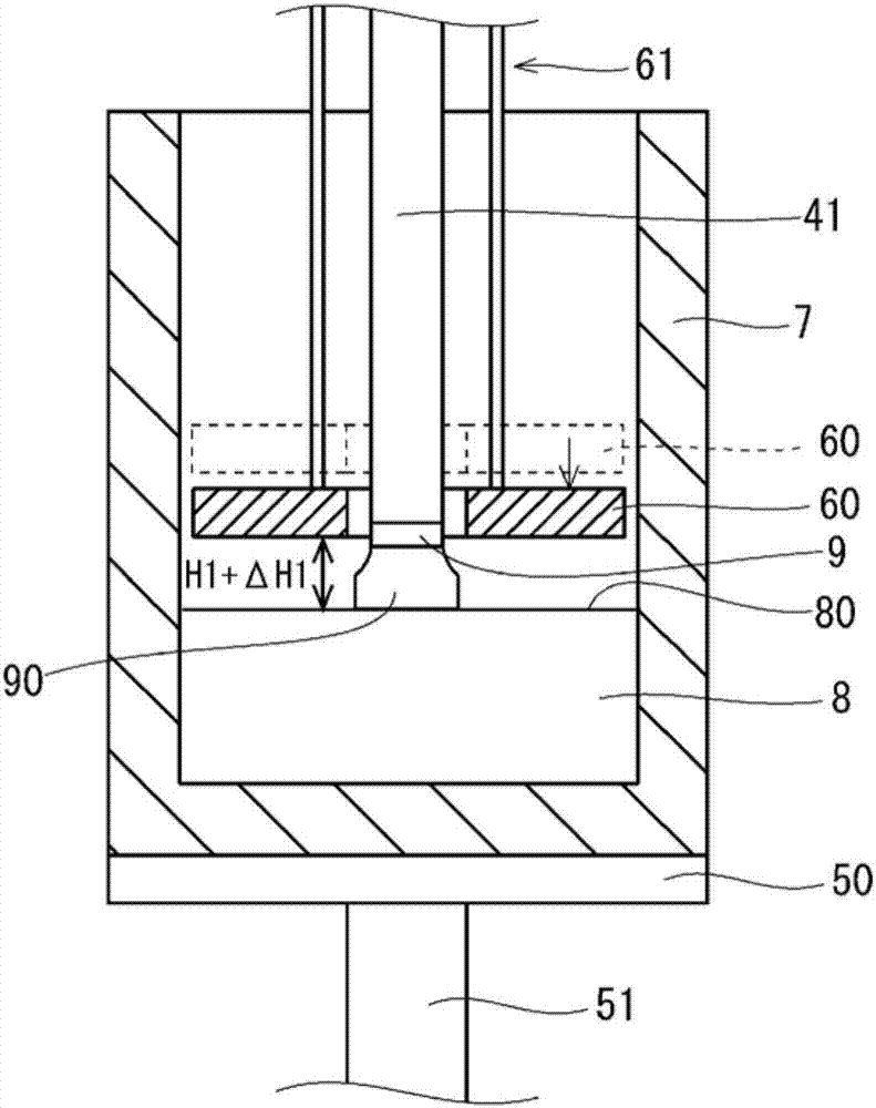 SiC single crystal production method and SiC single crystal production device