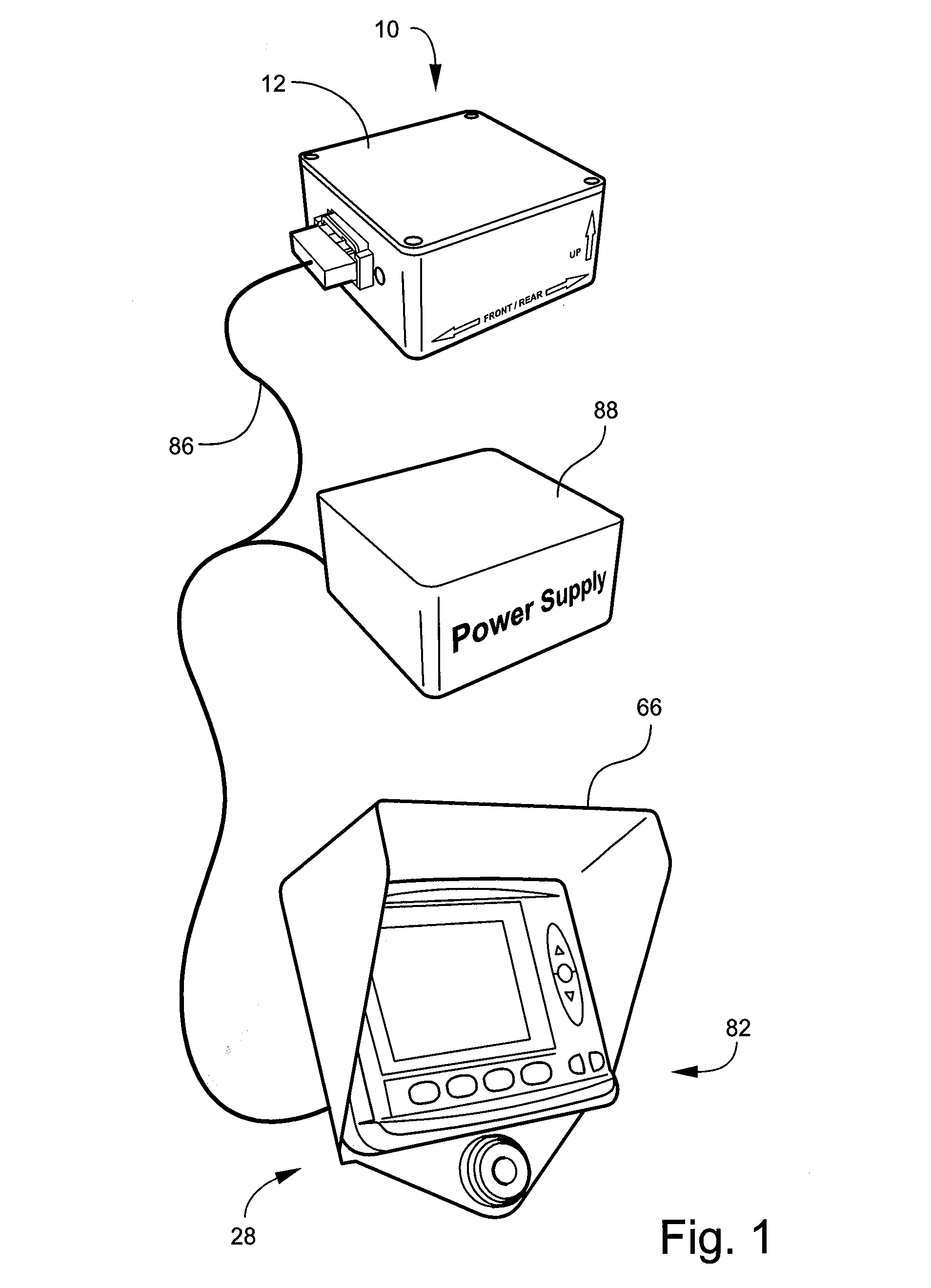 Rollover warning system for a vehicle