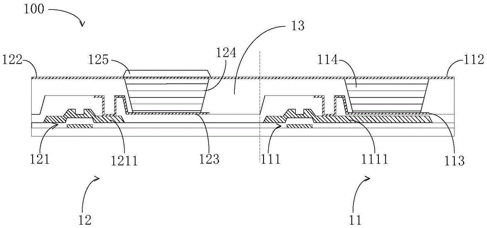 Double-sided display panel and double-sided display device