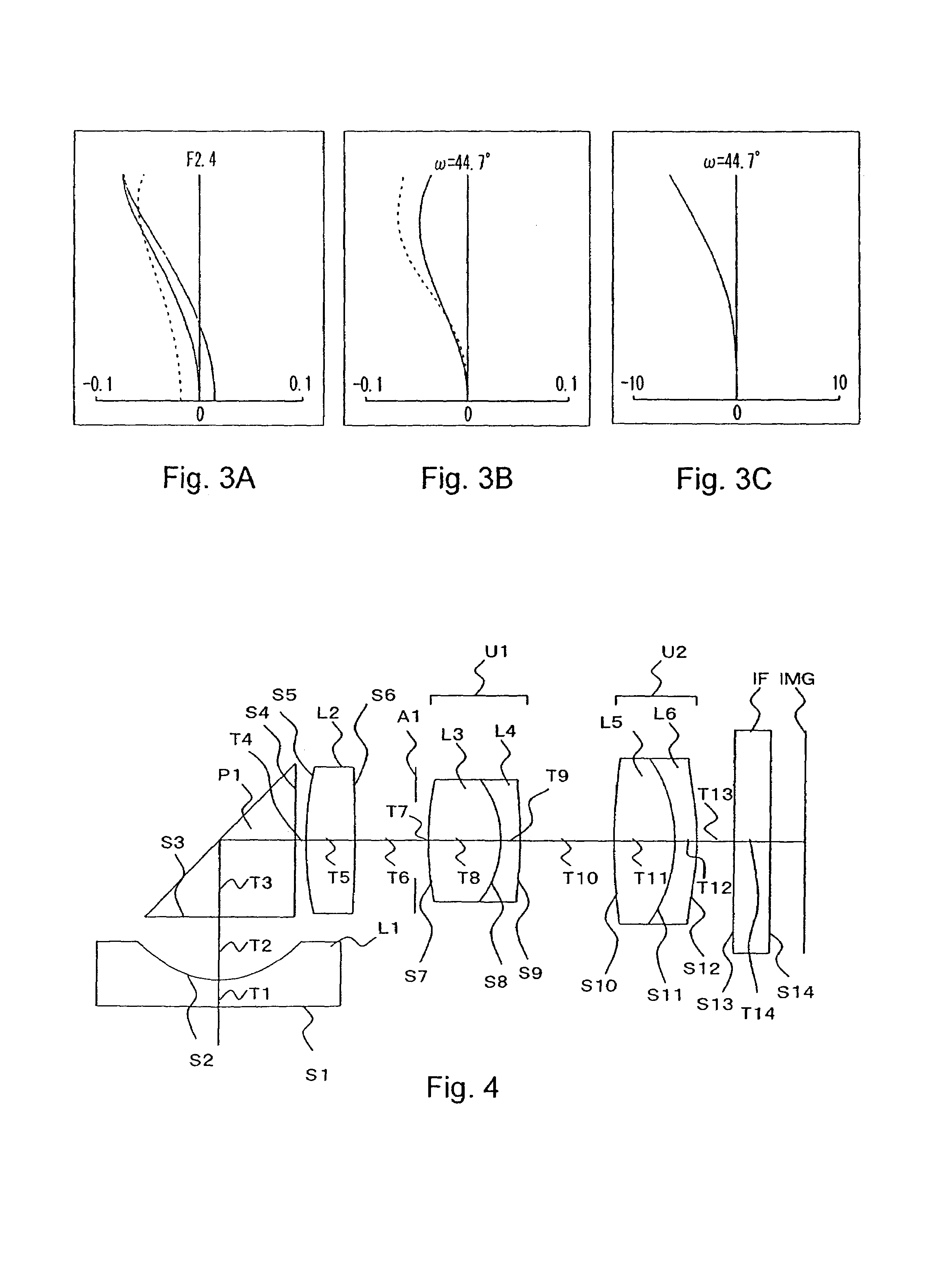 Wide angle lens system and camera