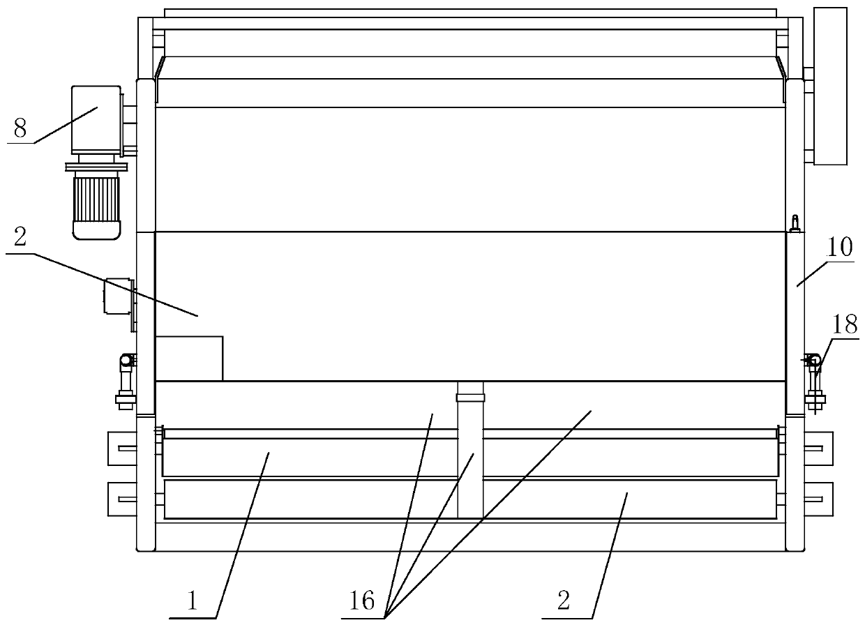 Filter press and filter pressing method