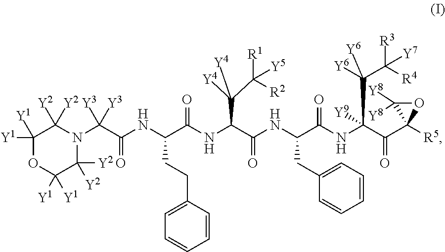 Deuterated carfilzomib