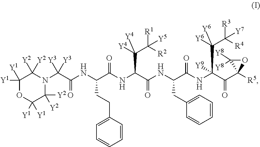 Deuterated carfilzomib