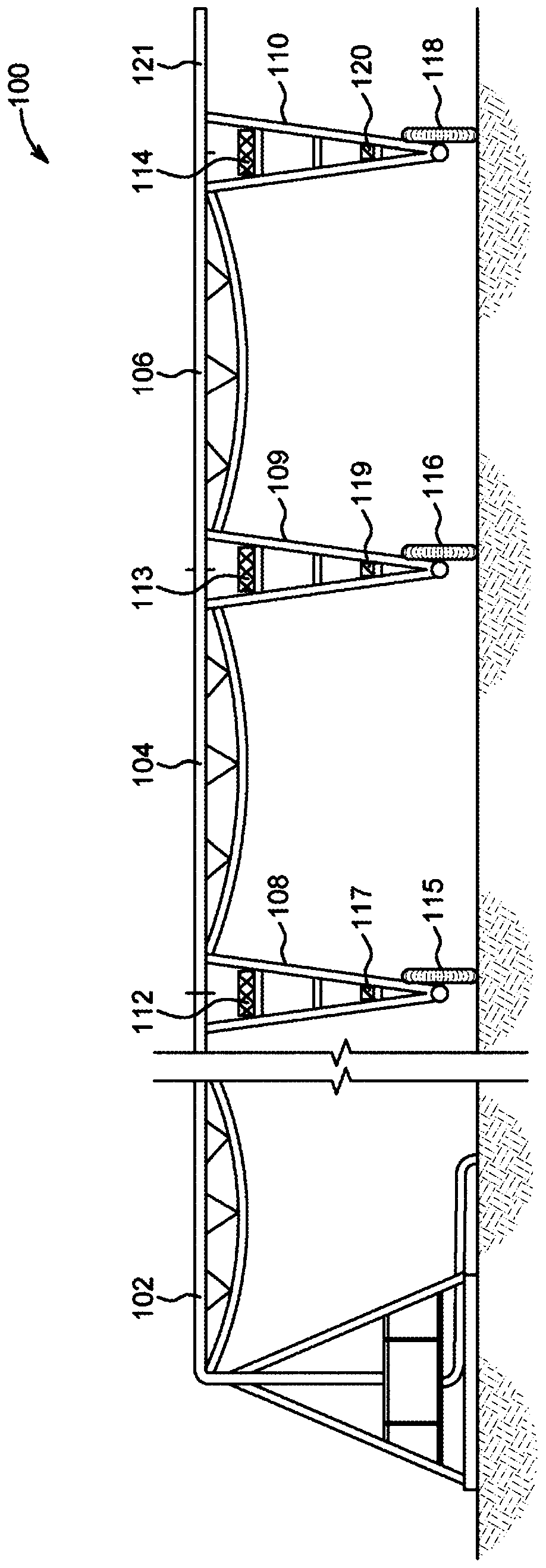 Electronic braking system for an irrigation machine