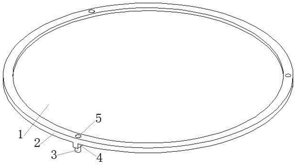 Material for hard alloy slitting tool and preparation method of material