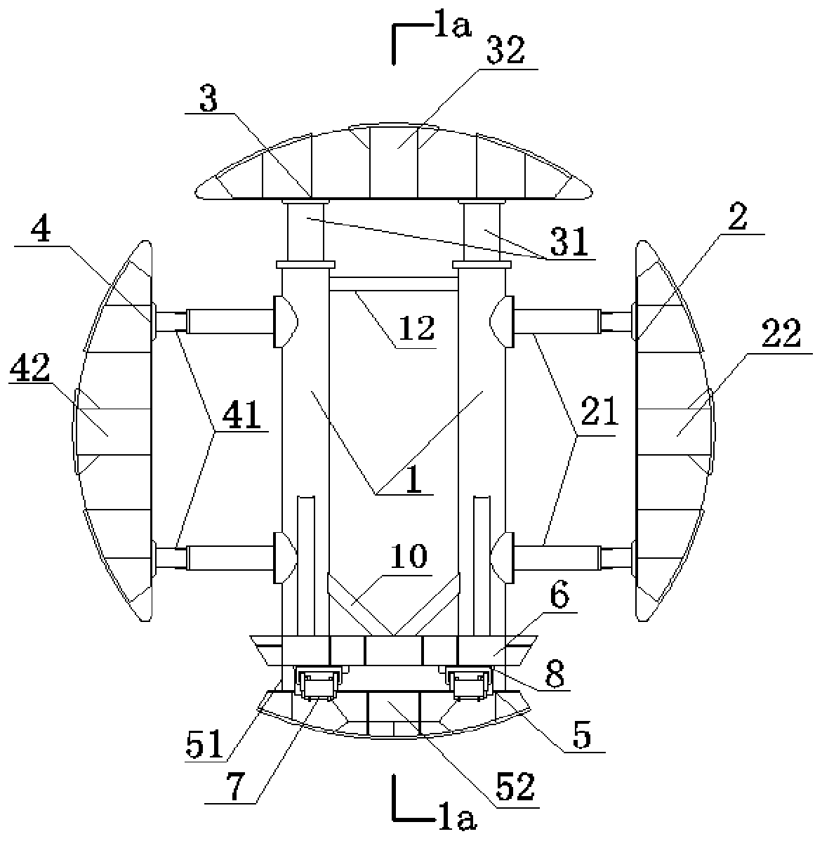 A mobile prestressed support system and method of use thereof