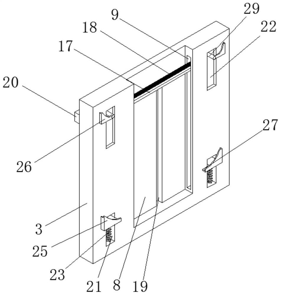 A kind of anti-collision test equipment and test method of liquid crystal display