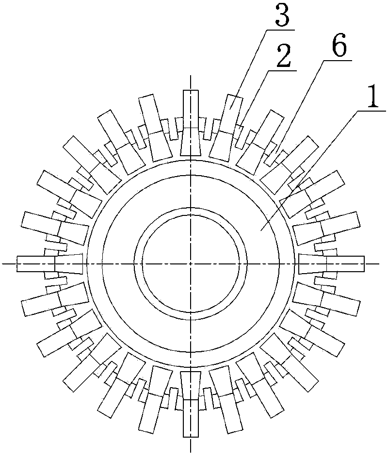 Hook-type commutator product, technology and mould