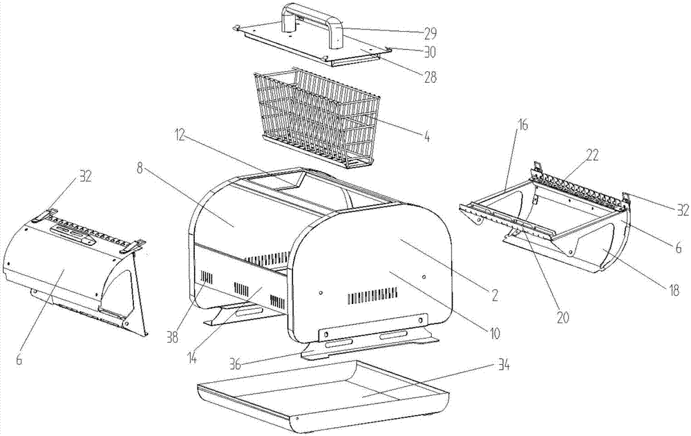 Smokeless oven