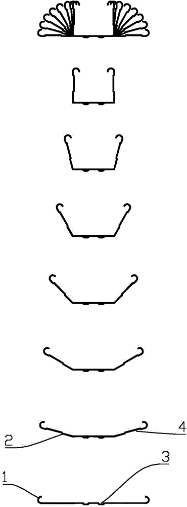 Production process of rolling product