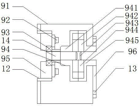 Blower device for air blowing coal stove