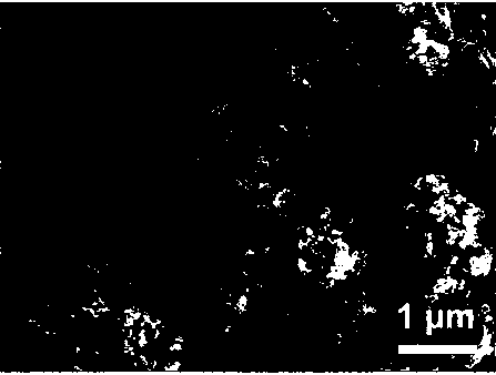 Preparation method of molybdenum diselenide nanosheet ball-graphene composite material