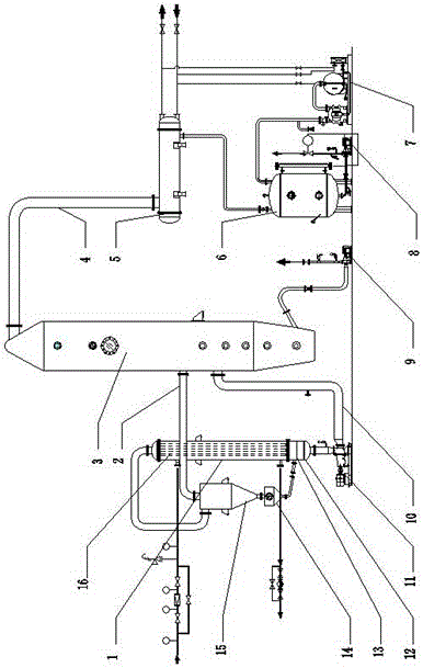 Non-scaling heating assembly and evaporative crystallization device with same